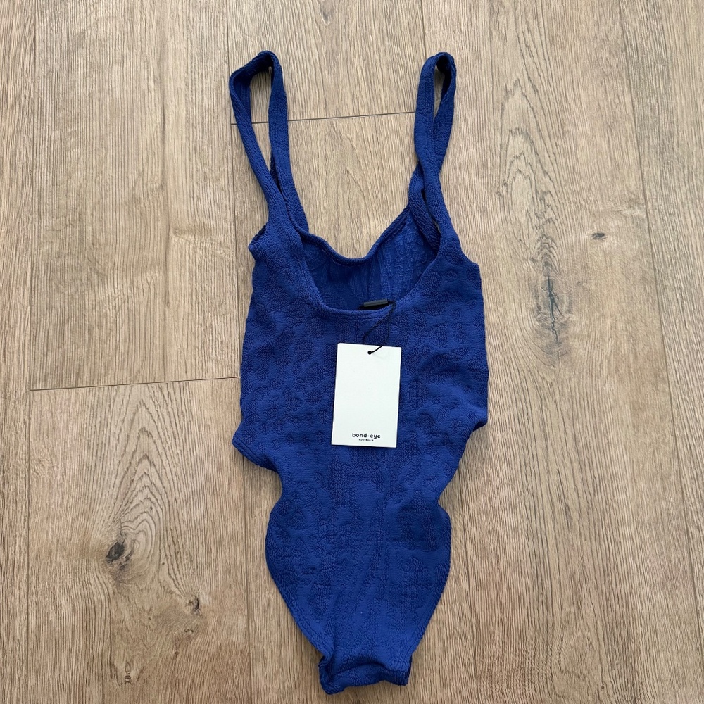 NEW Bond-eye Women’s Mara One Piece‎ Blue Swimsuit - Picture 3 of 3